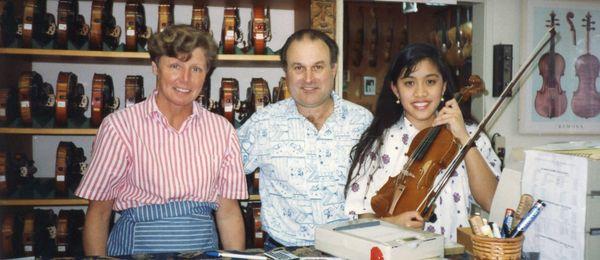 1/15/1994 - One of the happiest days of my life was when I bought my violin from Michael & Rena Weisshaar. I am a loyal Customer for life!