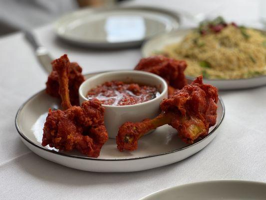 Chicken Lollipops - so good, so good.