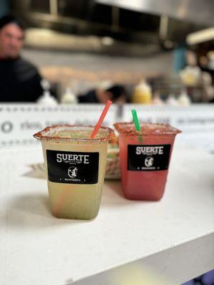 Cucumber Lemonade Agua Fresca & Watermelon Agua Fresca