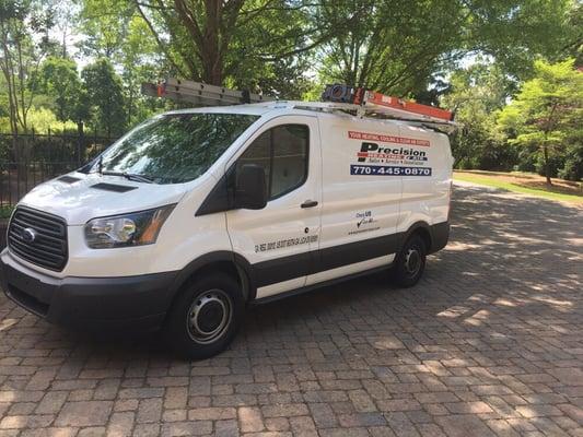 This is one of our new Ford Service vans.. We sure do like the new look.