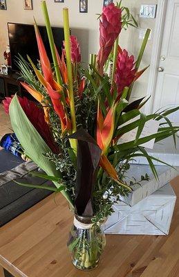 Hawaiian tropical bouquet