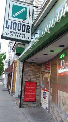 Andrew Square Liquors in Dorchester MA