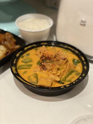 Red curry with Tofu