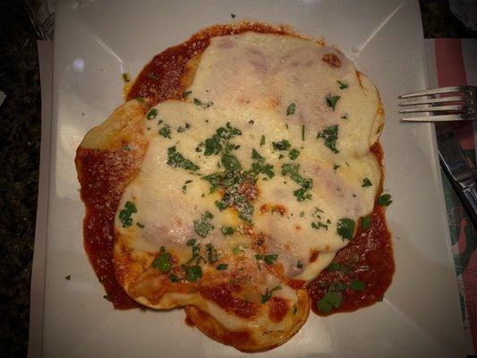 Baked ravioli