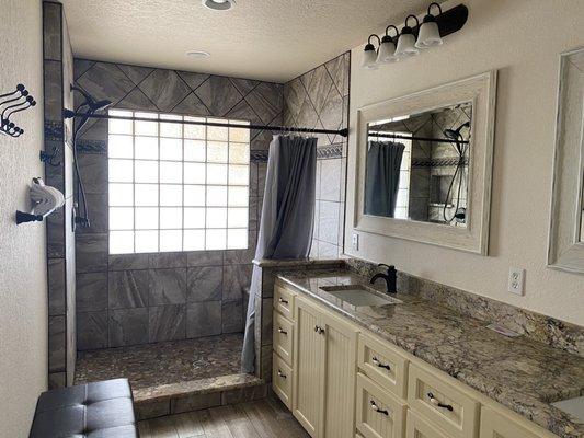 Beautiful master bath