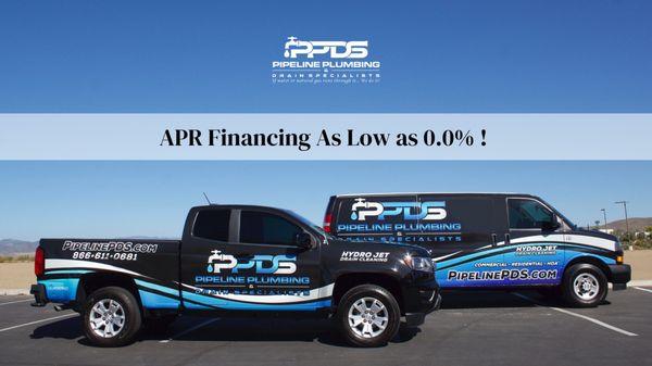 Financing options now available. Call today to learn more!