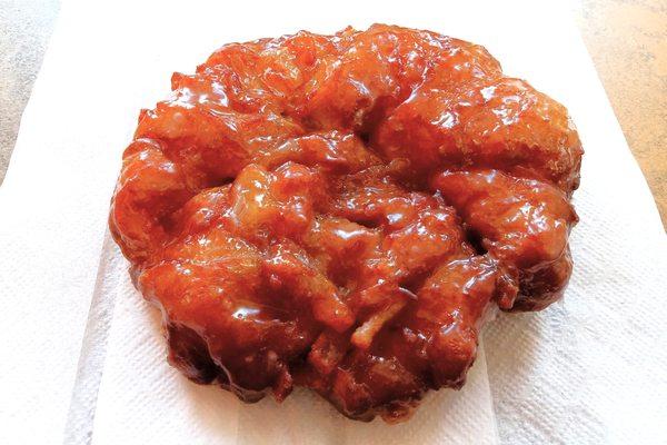 The magnificent apple fritter!