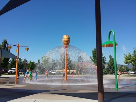 splash park play area