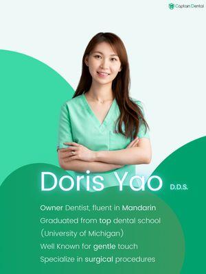 Owner Dentist - Dr. Yao