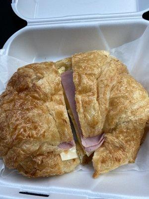 Breakfast croissant