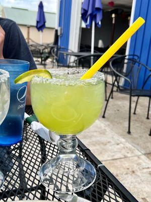 Lime Margarita - 27oz, very tasty.