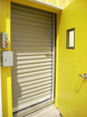 Extra large lift available to transport even your largest items to your storage locker on the 2nd floor.