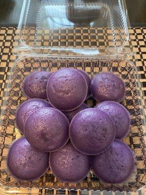 Filipino Ube Rice Cake