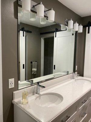 custom beveled mirror