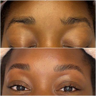 Brow Wax and Brow Lamination