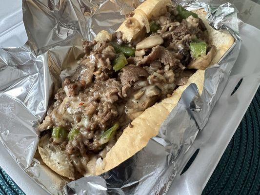 Philly cheesesteak