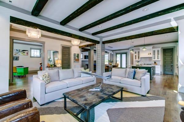 Rustic beams,