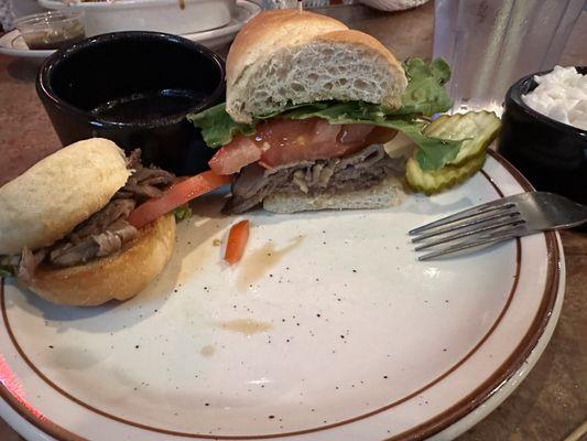 Prime Rib Sandwich