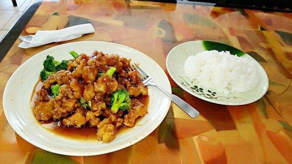 General Tso's Chicken, delicious