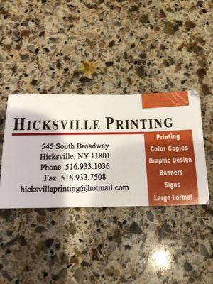 Hicksville Printing