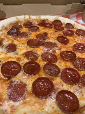 Pepperoni pizza