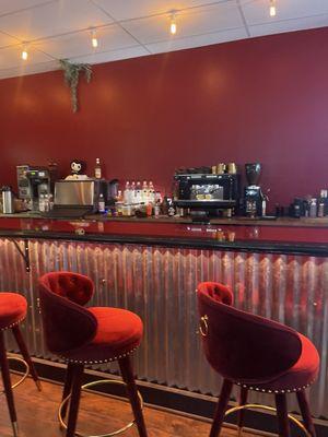 The coffee bar