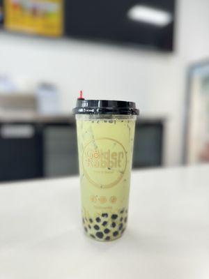 Thai Boba Green Milk Tea