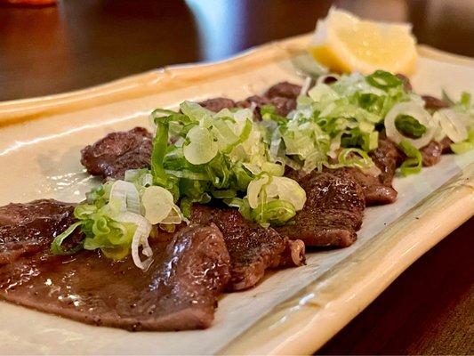 Grilled Beef Tongue