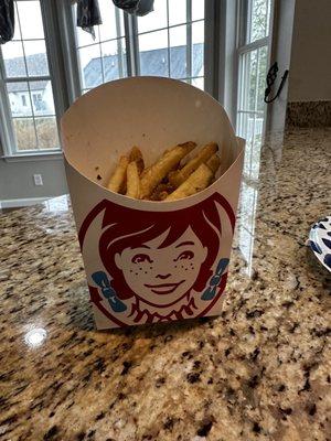 This is what a large fry will get you.