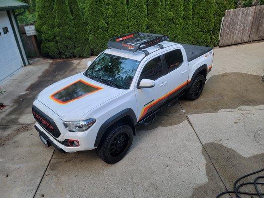 Perfect tint job on my Tacoma!