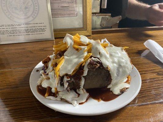 Loaded bake potato