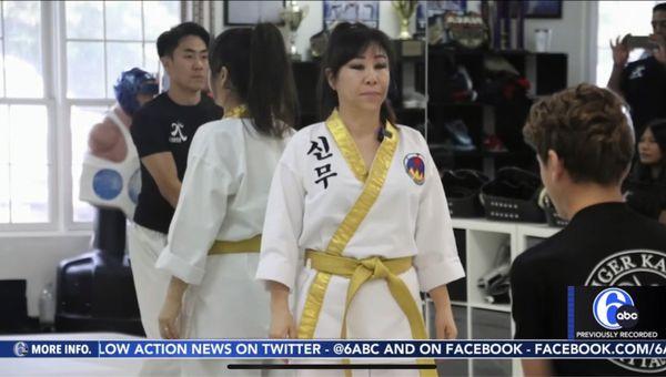 Shihan Grand Master Minhee Kang on 6ABC News