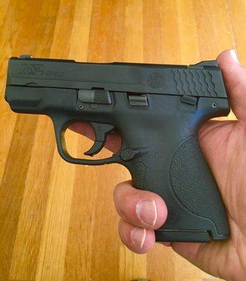 My new to me S&W M&P Shield 9mm.