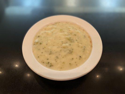 Cream of broccoli soup