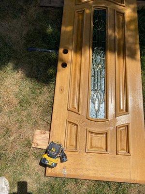 doors before painting