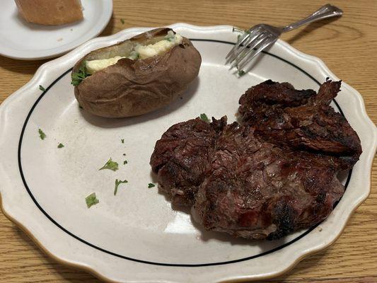 Filet Mignon + Baked Potato