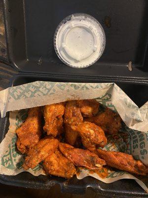 10 piece bone in Cajun.