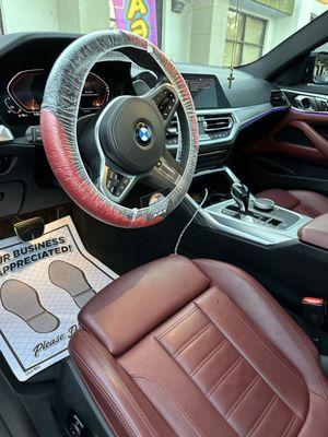 BMW interior