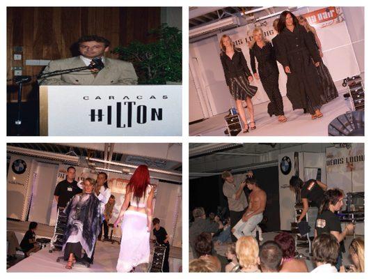 Here some photos of more then 30 years Denis Ludwig international Hairstylist platform-experience