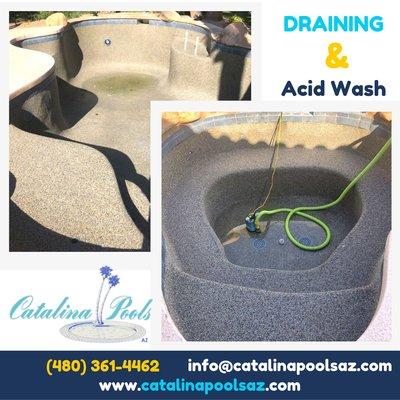 Pool Drain & Acid Wash