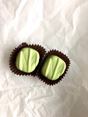 Key lime truffles