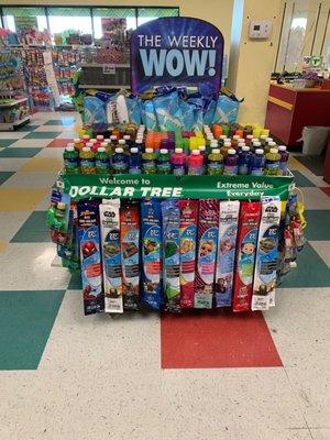 Dollar tree displays