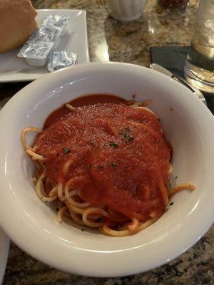 Side Pasta with Tomato Sauce