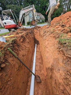 sewer line repair