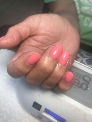 Gel Manicure done by Ariana! ($25) Perfect for spring!