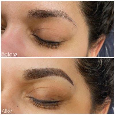 Brow Microshading