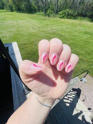 Nails after 3 weeks!