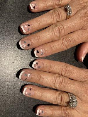 Mama's Spurs nails by Jordann!