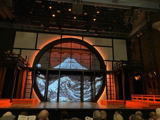 Stage setting for Pacific Overtures!