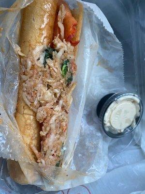 "Boston lobster roll"